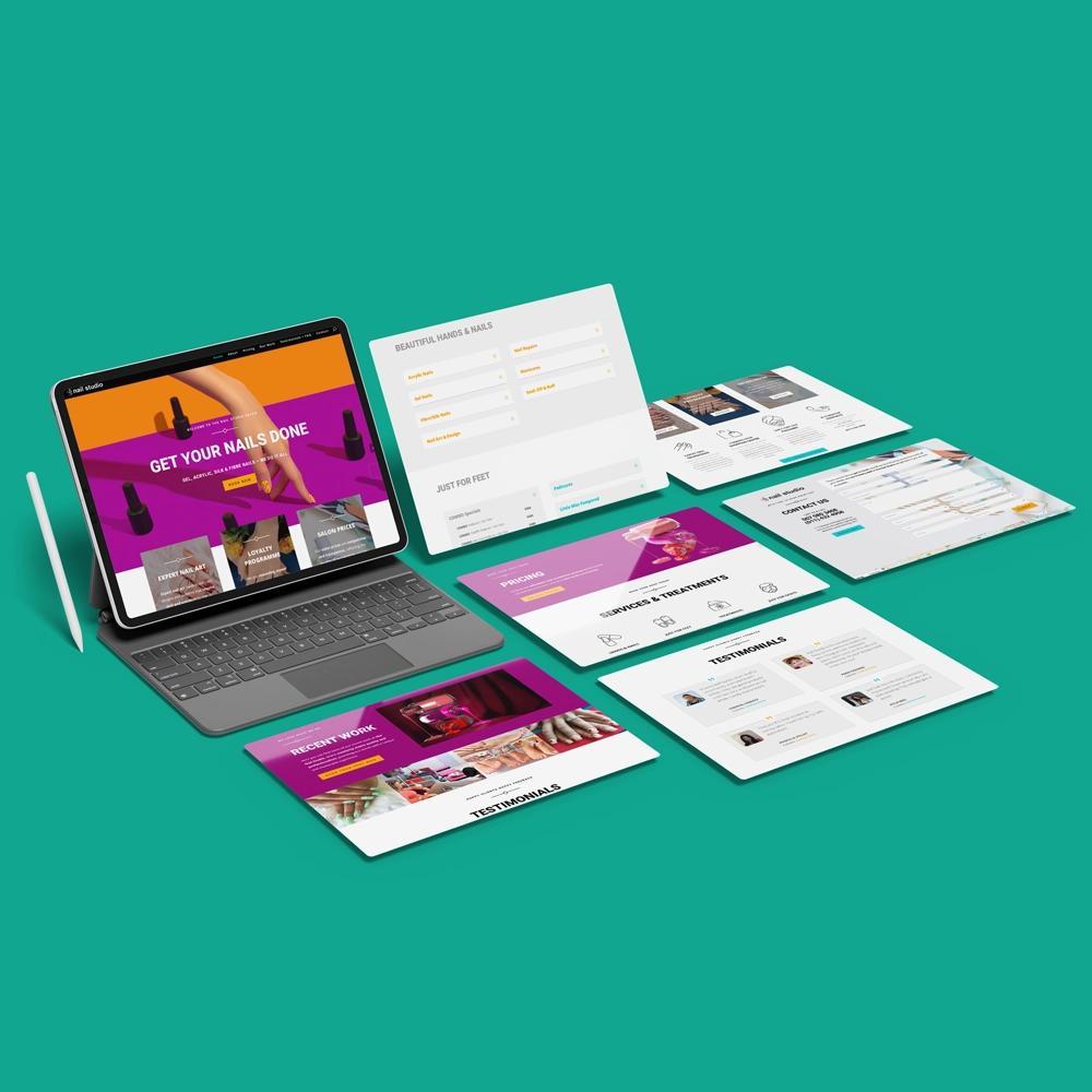 NailStudioBassonia / Website design