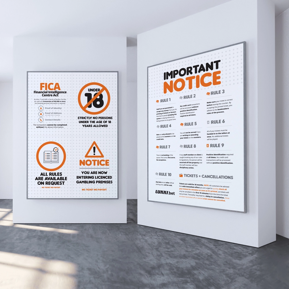 LukkiBet / Signage & large format