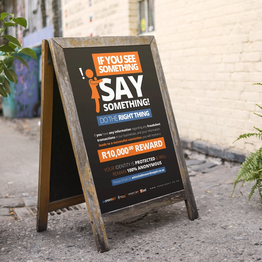 Betting / Signage & large format
