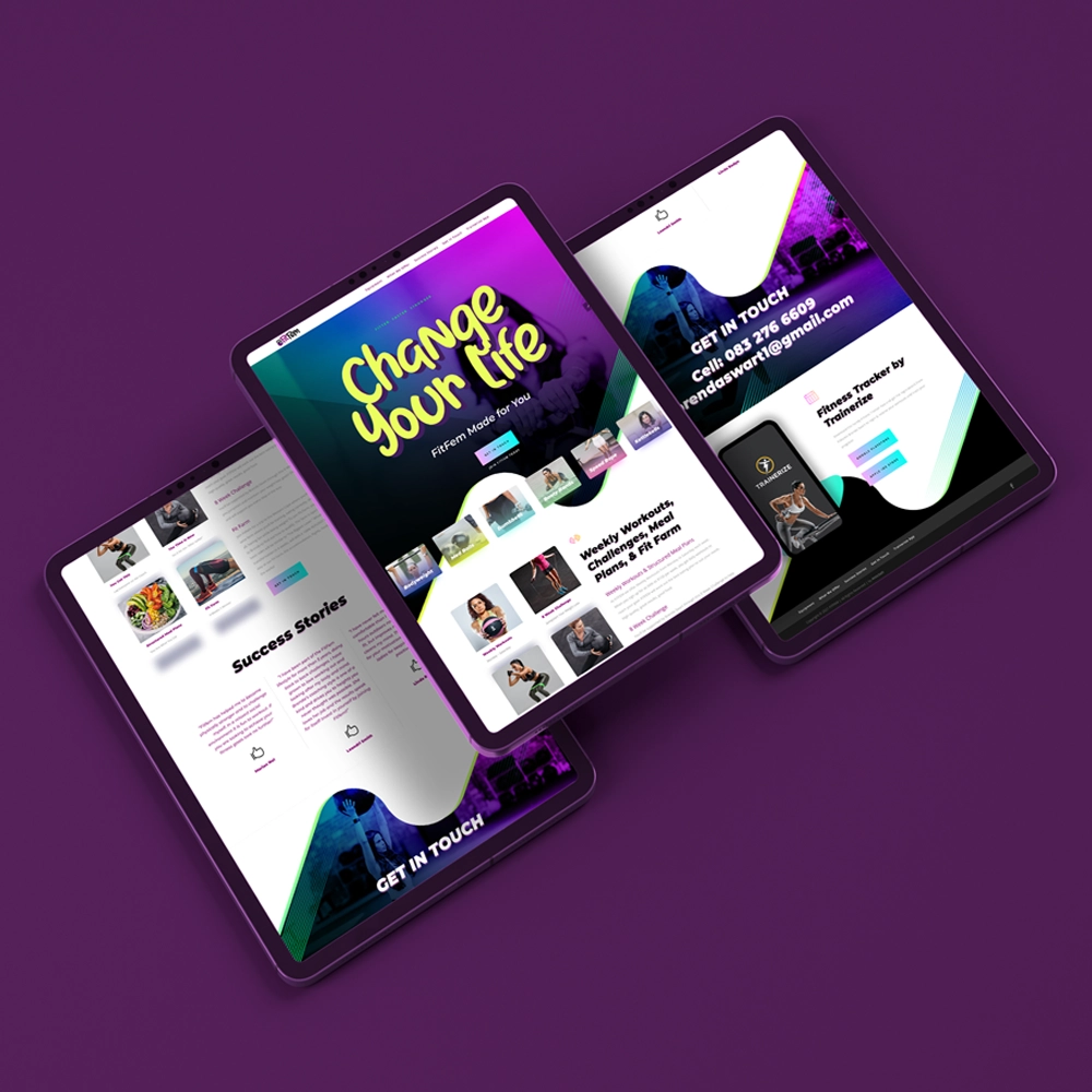 FitFem / Website design