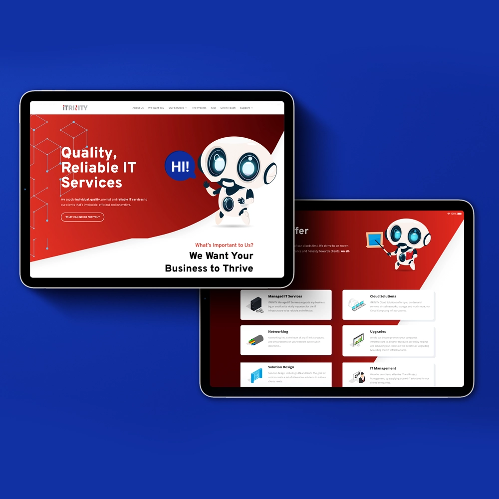 iTrinity / Website design