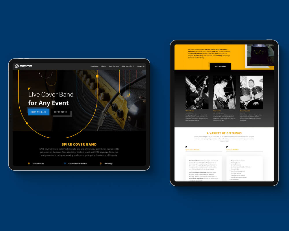 SPIRE BAND / SPIRE BAND Web 1